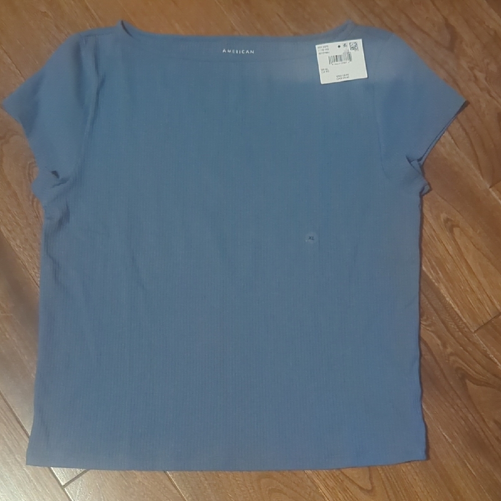American Eagle Outfitters Blue Short Sleeve Tee